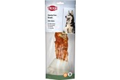 Hund - Trixie Denta Fun Kyllinginnpakket Råhudsknute 25cm 220g - TX31320