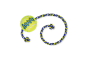 Hund - KONG Dog Toy SqueakAir Ball with Rope - 340469