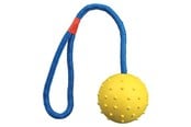 Hund - Trixie Ball on a Rope ø6cm assorted colours - TX3305