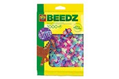 Kreative leker - SES Creative Fuse Beads - Mix Glitter 1000pcs. - 00746