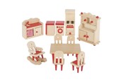 Dukker & Tilbehør - Goki Dollhouse Furniture Kitchen - 51951