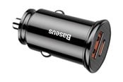 Mobil - Adaptere og ladere - Baseus car power adapter - USB USB-C - 30 Watt - CCALL-YS01