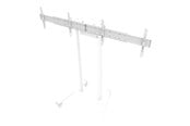Veggmontering, AV-braketter & AV-møbler - Neomounts ADM-875WH2 mounting component - for 2 LCD displays - white - Max 100 kg - recommended for 65" - ADM-875WH2