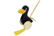 Babyleker - Goki Wooden Push Figure Raven - 54997