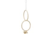 Pinner, husker og lekestativ - Trixie Rope rings ø 16 cm - TX51690