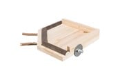 Pinner, husker og lekestativ - Trixie Landing area with perches wood 19 × 19 cm - TX51698