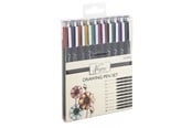 Arts & Crafts - Tilbehør - Nassau Fineliners Drawing Pens COLOR - AR0826/GE