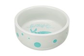 Smådyr - Trixie Ceramic Bowl rabbit 250 ml/ø 11 cm assorted colours - TX60739
