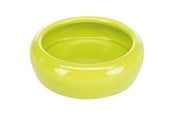 Smådyr - Trixie Ceramic Bowl 100ml/ø10cm assorted colours - TX60741