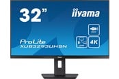 Skjerm - 32" iiyama XUB3293UHSN-B5 - 3840x2160 (4K) - 60Hz - IPS - 65W USB-C - KVM switch - XUB3293UHSN-B5