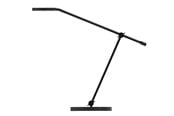 Smarthus - Unilux Sunlight LED lampe, svart - 400110128