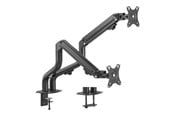 Skjermholder - Gembird Monitor Arm - Adjustable Tilting arm 2-display 17"-32" - MA-DA2-02