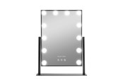Sminkespeil - Gillian Jones LED Light Hollywood Mirror Black - 0259-00