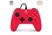 Spill - Tilbehør - PowerA Wired Controller for Nintendo Switch - Raspberry Red - Wired Controller - Nintendo Switch - NSGP0142-01