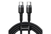 USB - Baseus Cafule PD2.0 100W flash charging USB For Type-C cable (20V 5A)2m Gray+Black - CATKLF-ALG1