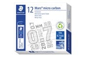 Skrive- & Tegneverktøy - Staedtler Mech.pen.lead Mars micro0.7 2B 12 x 12 pcs - 250 07-2B