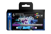Skrive- & Tegneverktøy - Staedtler Pigment brush 371 "Blues & Violets" 6 pcs. Cardboard box - 371 C6-2