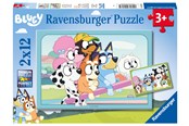Puslespill - Ravensburger Bluey 2x12p - 10105693