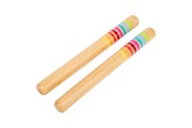 Musikk - Small Foot - Wooden Colored Drumsticks - 11496