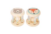 Babyleker - Small Foot - Wooden Rattle Animal Set of 2 - 11885