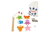 Brettspill & Puslespill - Small Foot - Wooden Fishing Rod Travel Game - 11366