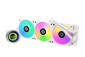 Prosessor-kjøler - Lian Li Galahad II Trinity 360mm White - ARGB - CPU Vannkjøling - Max 36 dBA - GA2T36W