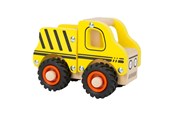 Leketøysbil - Small Foot - Wooden Work Vehicle Construction Site - 11096
