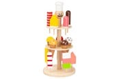 Rollelek - Small Foot - Wooden Luigi Ice Cream Stand 16 pcs. - 11488