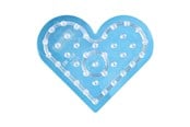 Kreative leker - Hama Iron-on Bead Plate Maxi - Small Heart - 8231