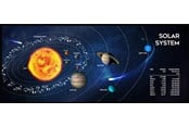 Musematte & Tilbehør  - Gembird Gaming Musematte - ekstra stor - Kosmos - MP-SOLARSYSTEM-XL-01