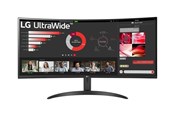 Skjerm - 34" LG UltraWide 34WR50QC-B - 3440x1440 (UWQHD) - 100Hz - VA - 34WR50QC-B