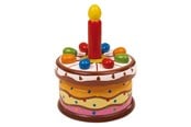 Kreative leker - Small Foot - Wooden Music Box Birthday Cake - 2483