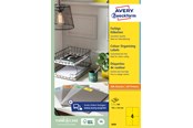 Papir, Fotopapir & Etiketter - Avery Fargede etiketter, 105 x 148 mm, 400 Etiketter, Gul - 3459