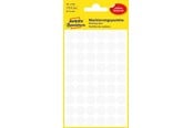 Papir, Fotopapir & Etiketter - Avery Matriseklistremerker, Ø 12 mm, 270 Etiketter, Hvit - 3145