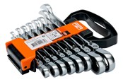 Håndverktøy - BAHCO Ring Spanner Set flex head - 41RM/SH8