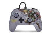 Spill - Tilbehør - PowerA Enhanced Wired Controller for Nintendo Switch - Valiant Link - Wired Controller - Nintendo Switch - NSGP0096-01