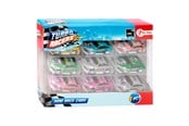 Leketøysbil - Toi-Toys Turbo Racers Mini Rally Pull Back Cars 9pcs. - 27532A