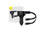 Mobil - Adaptere og ladere - Baseus Car Charger Enjoyment with cable USB-C 33W (Black) - C00035500111-00