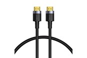 Skjermkabel - Baseus Cafule 4KHDMI Male To 4KHDMI Male Adapter Cable 1m Black - CADKLF-E01