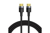Skjermkabel - Baseus Cafule 4KHDMI Male To 4KHDMI Male Adapter Cable 3m Black - CADKLF-G01
