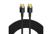 Skjermkabel - Baseus Cafule 4KHDMI Male To 4KHDMI Male Adapter Cable 5m Black - CADKLF-H01