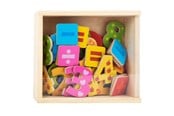 Kreative leker - Small Foot - Wooden Magnetic Numbers Color. 37pcs. - 10731