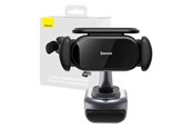 Biltilbehør - Baseus Solar electric car mount T-Space (black) - C40351300111-00