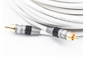 Lydkabel - Supra Sublink - RCA subwooferkabel - 2m - Hvit - 1001907672