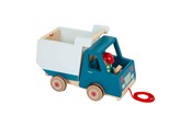 Babyleker - Small Foot - Wooden Pull Figure Tipping Truck - 12348