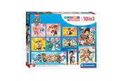 Puslespill - Clementoni Puzzles PAW Patrol 10in1 Gulv - 20270