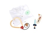 Figurer - Small Foot - Doctor's Coat with Wooden Accessories - 12225