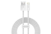 USB - Baseus Dynamic cable USB to Lightning 2.4A 2m (White) - CALD000502