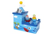 Barnerom - Small Foot - Wooden Music Box and Piggy Bank Pirate - 5819