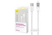 USB - Baseus Fast Charging cable  USB-A to Lightning Explorer Series 2m 2.4A (white) - CATS010102